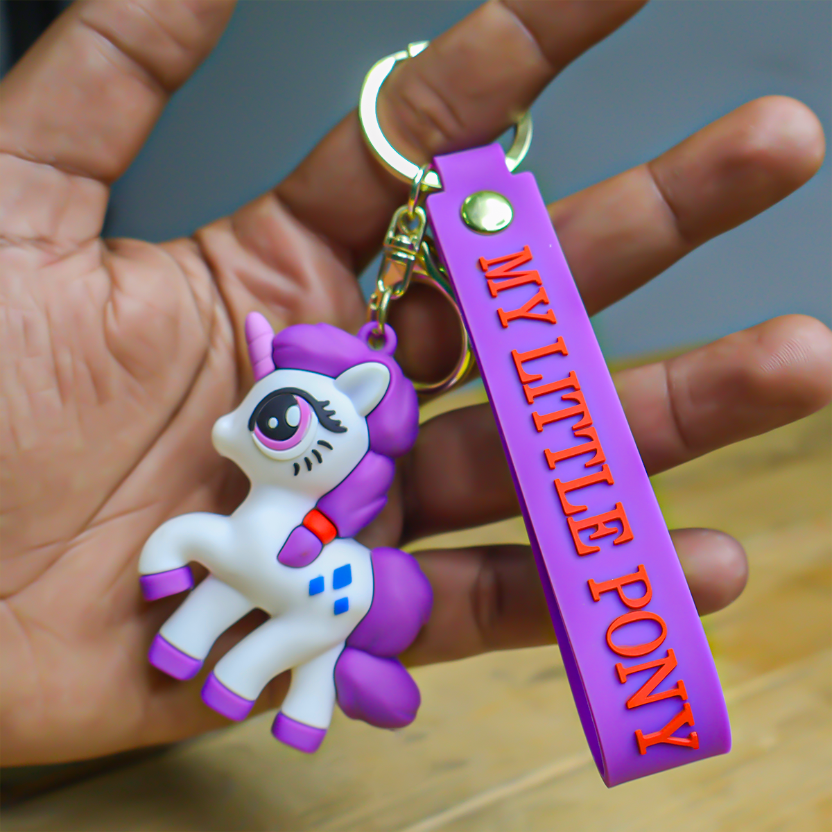 Unicorn Keychain 01